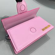 Jacquemus Crossbody Bag Pink JAQ2056 Size 18x6x7cm - 4