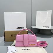 Jacquemus Crossbody Bag Pink JAQ2056 Size 18x6x7cm - 3