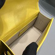 Jacquemus Crossbody Bag Yellow JAQ2056 Size 18x6x7cm - 4