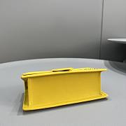 Jacquemus Crossbody Bag Yellow JAQ2056 Size 18x6x7cm - 3