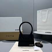 Jacquemus Crossbody Bag Black Size 18x15.5x8CM - 5