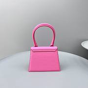 Jacquemus Crossbody Bag Pink Size 18x15.5x8CM - 3