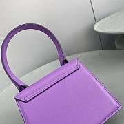 Jacquemus Crossbody Bag Purple Size 18x15.5x8CM - 3