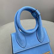 Jacquemus HandBag Black Blue Size 18x15.5x8cm - 5