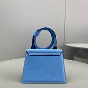 Jacquemus HandBag Black Blue Size 18x15.5x8cm - 3