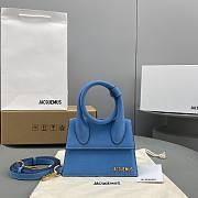 Jacquemus HandBag Black Blue Size 18x15.5x8cm - 2