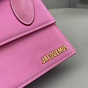 Jacquemus HandBag Black Pink Size 18x15.5x8cm - 2