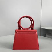 Jacquemus HandBag Red Size 18x15.5x8cm - 6
