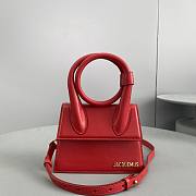 Jacquemus HandBag Red Size 18x15.5x8cm - 5