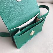 Jacquemus Le Cienture Bello Waist Bag Green Size 12x9x3cm - 4