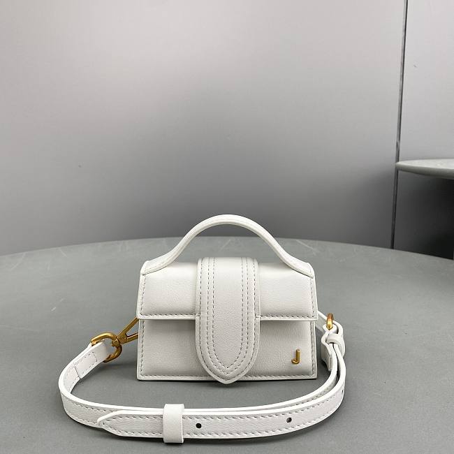 Jacquemus Mini Bag 2056 White Size 11x5x6.5cm - 1