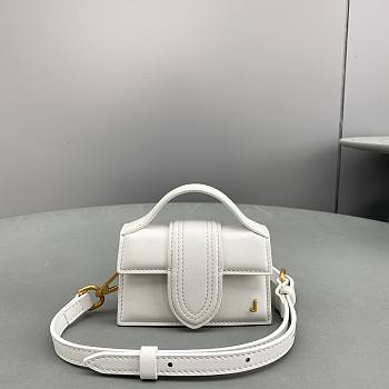 Jacquemus Mini Bag 2056 White Size 11x5x6.5cm