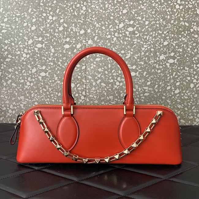 Valentino Crossbody Bags Red Size 34x11x8cm - 1