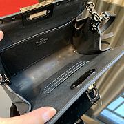 Valentino Garavani Rockstud Alcove Silver Bag Size 19x12x5cm - 6