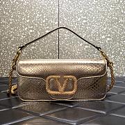 Valentino VLogo Signature Bags Gold Size 27x13x6cm - 1