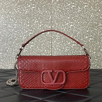Valentino VLogo Signature Bags Red Size 27x13x6cm