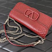 Valentino VLogo Signature Bags Red Size 27x13x6cm - 2
