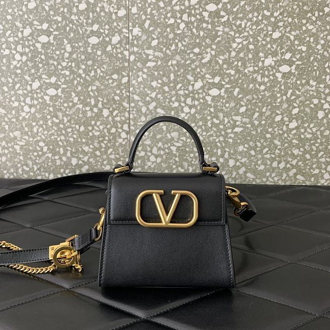 Valentino VSling Bags Black Size 13.5x11.5x4cm - 1