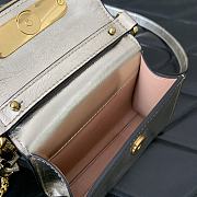 Valentino VSling Bags Silver Size 13.5x11.5x4cm - 4