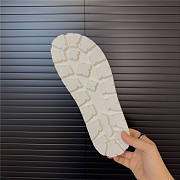 Prada Triangle-Logo Flip Flops White - 6