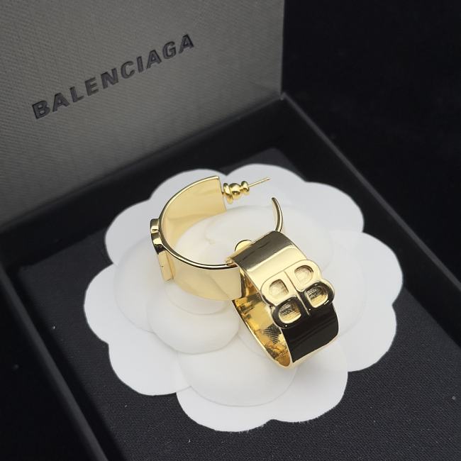 Balenciaga Earrings Gold 128 - 1