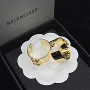 Balenciaga Earrings Gold 128 - 3