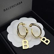 Balenciaga Earrings Gold 137 - 3