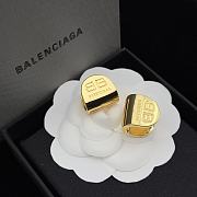 Balenciaga Earrings Gold 142 - 2