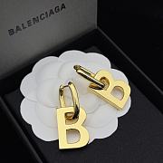 Balenciaga Earrings Gold 144 - 3