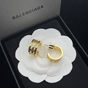 Balenciaga Earrings Gold 205 - 4