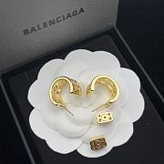 Balenciaga Earrings Gold 205 - 3