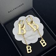 Balenciaga Earrings Gold 209 - 1