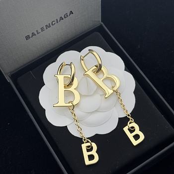 Balenciaga Earrings Gold 209