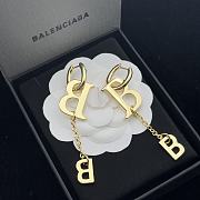 Balenciaga Earrings Gold 209 - 2