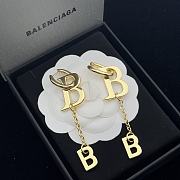 Balenciaga Earrings Gold 209 - 3