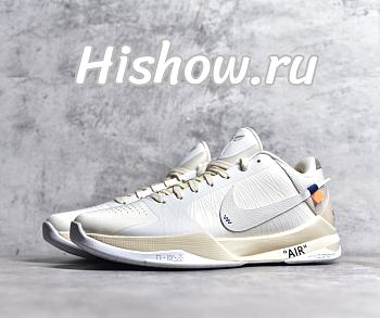 Nike Kobe 5 Protro Undefeated Rice White DB4796-101