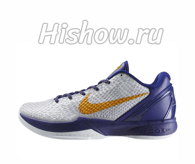 Nike Kobe 6 Lakers Home 429659-104 - 1
