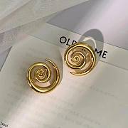 Balenciaga Earrings Gold Spiral 635851 - 6