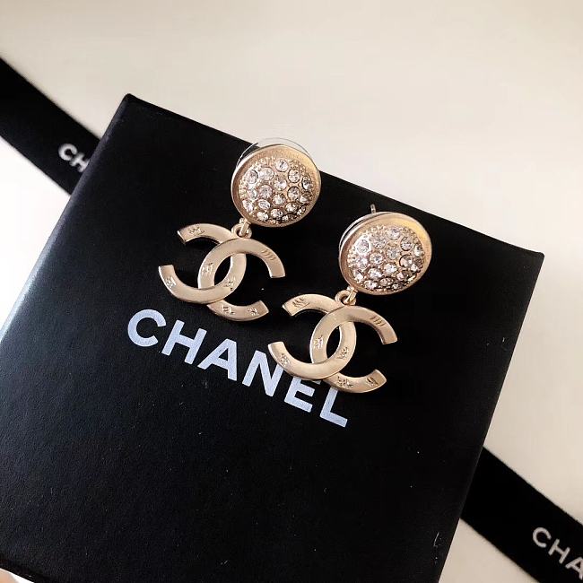 Chanel Earrings Gold 17 - 1