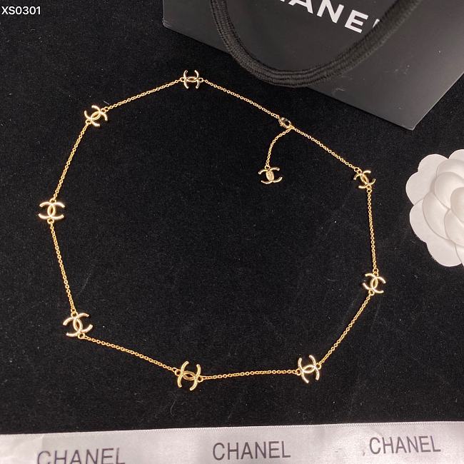 Chanel Necklace Gold 235 - 1