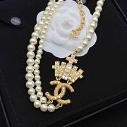 Chanel Necklace Gold Pearl 11 - 5