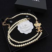 Chanel Necklace Gold Pearl 11 - 3