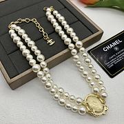 Chanel Necklace Gold Pearl 12 - 4