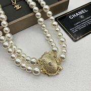 Chanel Necklace Gold Pearl 12 - 2