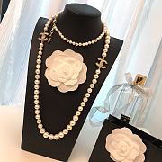 Chanel Necklace Gold Pearl 60 - 2