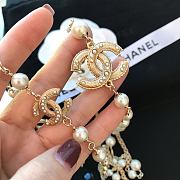 Chanel Necklace Gold Pearl 62 - 4