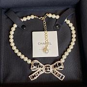 Chanel Necklace Gold Pearl 85 - 1
