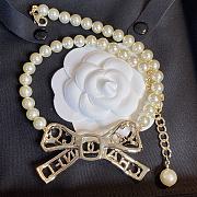 Chanel Necklace Gold Pearl 85 - 3