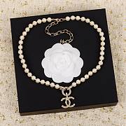 Chanel Necklace Gold Pearl 95 - 5