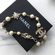 Chanel Necklace Gold Pearl 176 - 5